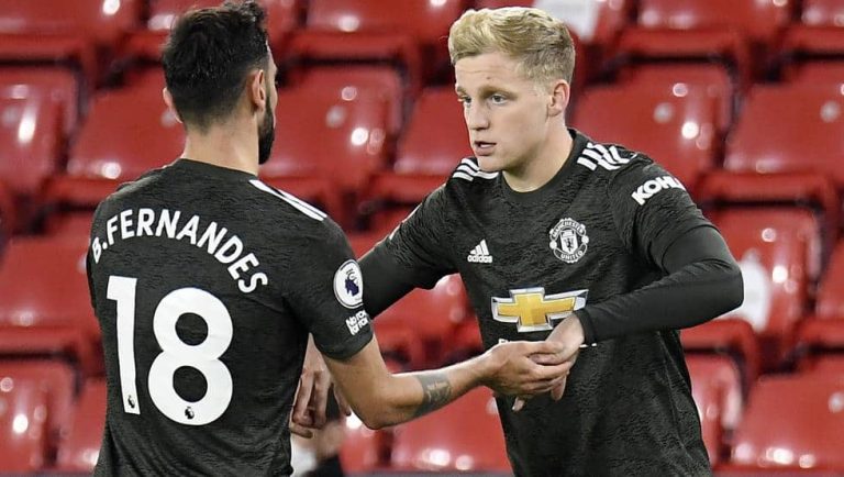Instan a Van de Beek a abandonar el Manchester United ya