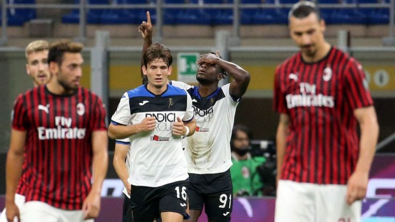 (VIDEO) PALIZA AL PUNTERO: Milan perdió por goleada ante el Atalanta