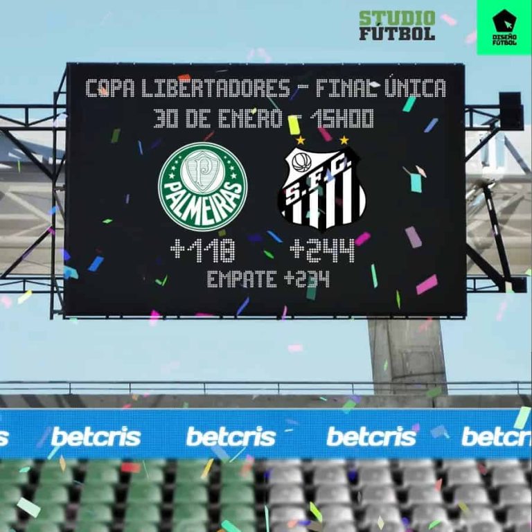 En Betcris: Palmeiras es el favorito para lograr la Libertadores
