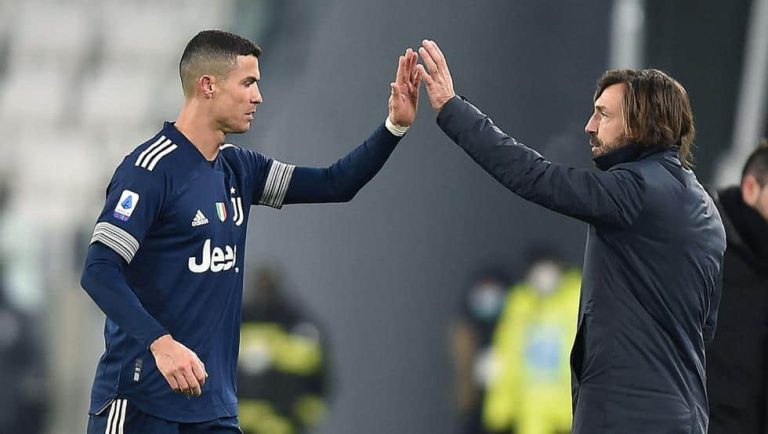 Pirlo defiende a CR7 tras saltarse las restricciones
