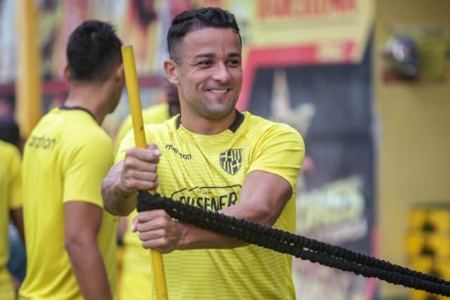 (FOTOS) Gabriel Marques arrancó su proceso de recuperación