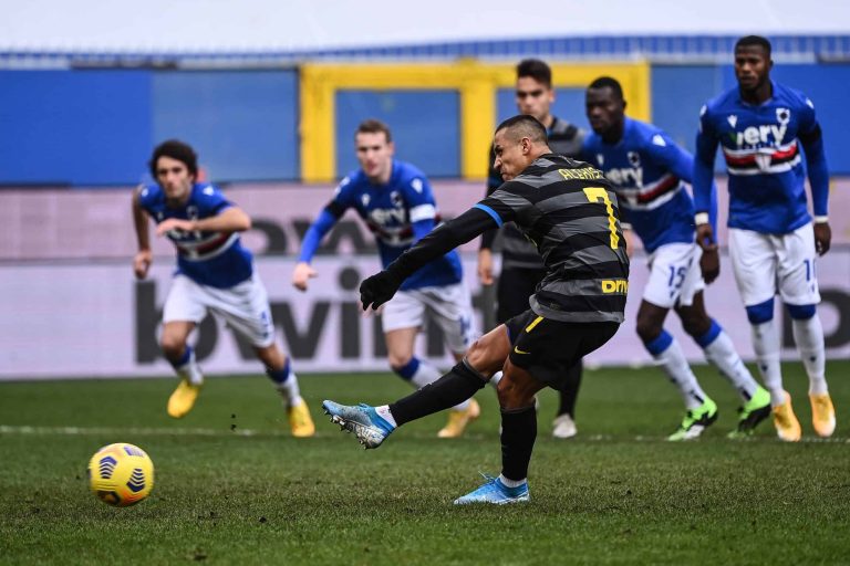 (VIDEO) CON PENAL FALLADO: Derrota del Inter a manos de la Sampdoria