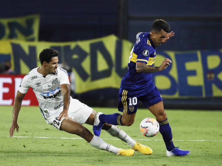 SIN GOLES: Boca y Santos, igualaron en la semifinal de ida de la Copa Libertadores