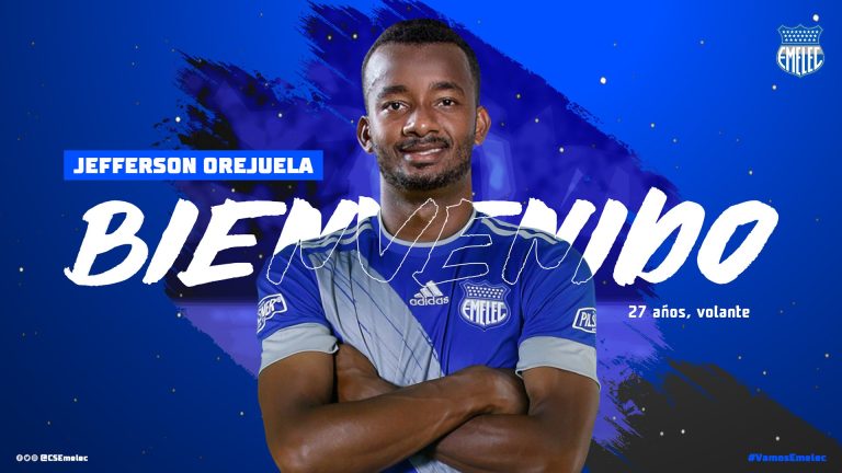 OFICIAL: Jefferson Orejuela al CS Emelec