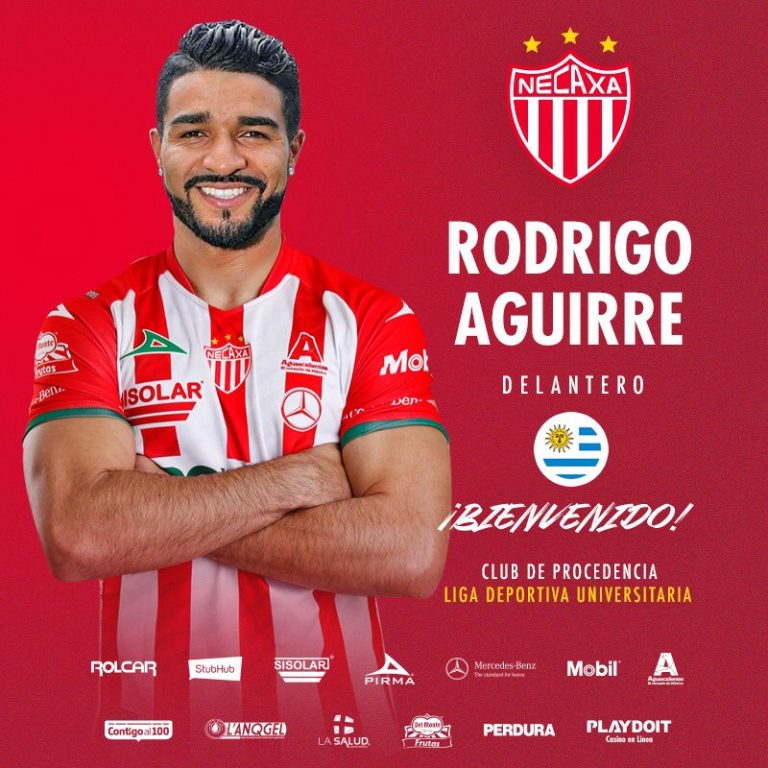 OFICIAL: Rodrigo Aguirre, nuevo refuerzo del Necaxa