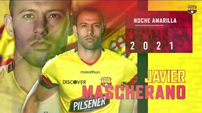 (VIDEO) OFICIAL: Javier Mascherano, la estrella invitada a ‘La Noche Amarilla’