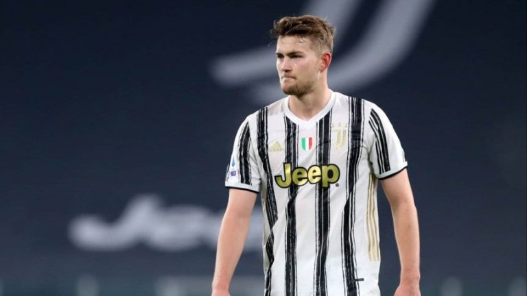 Malas noticias para Juventus: Matthijs De Light, positivo de coronavirus