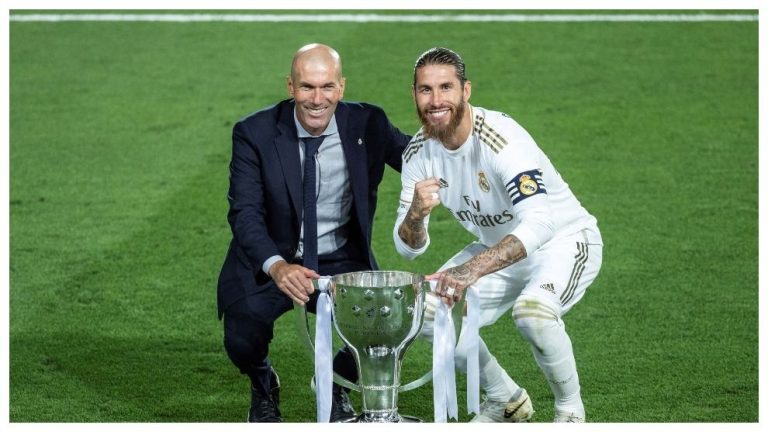 Zidane, harto de que le pregunten sobre la renovación de Ramos