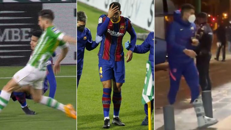 Oficial: Araujo sufre un esguince de tobillo