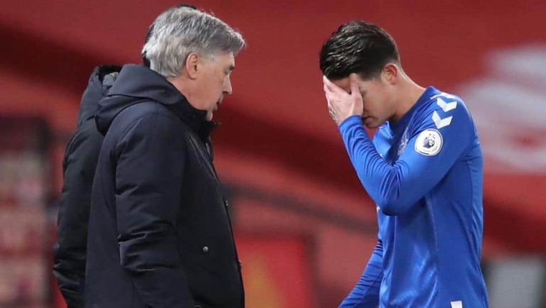 James Rodríguez, la preocupación de Ancelotti