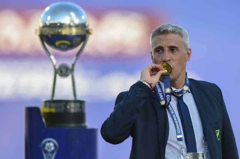 Hernán Crespo se despidió de Defensa y Justicia, ¿camino a Sao Paulo?