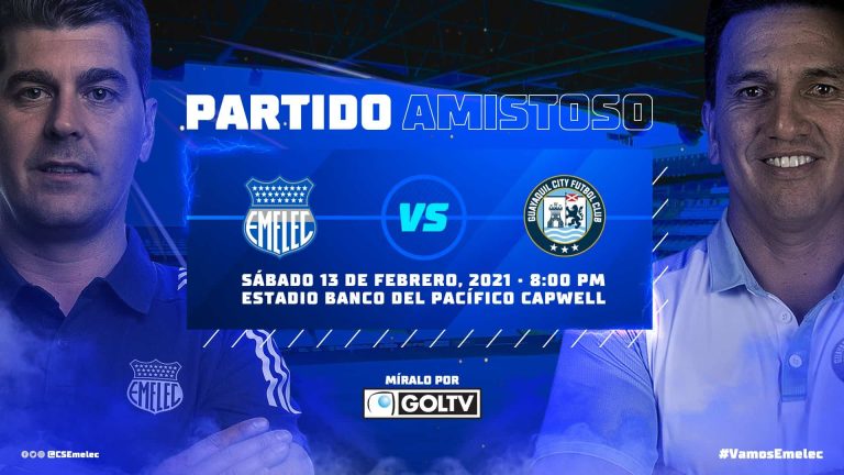 Emelec vs. Guayaquil City: Se confirma un nuevo amistoso