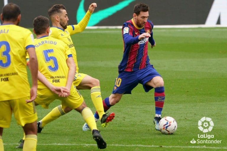 (VIDEO) NO LEVANTAN: Barça sufrió empate en el final ante Cádiz