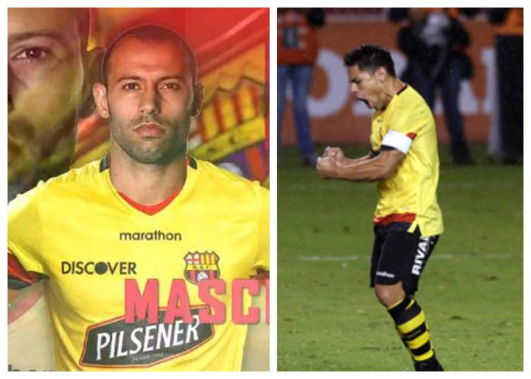 (FOTO) El encuentro entre Mascherano y Oyola previo a la Noche Amarilla