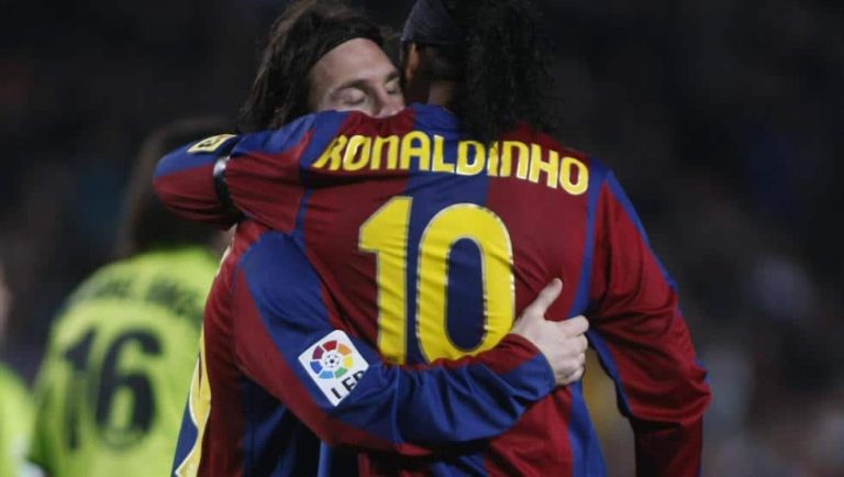 Messi y su emotivo mensaje para el duro momento de Ronaldinho
