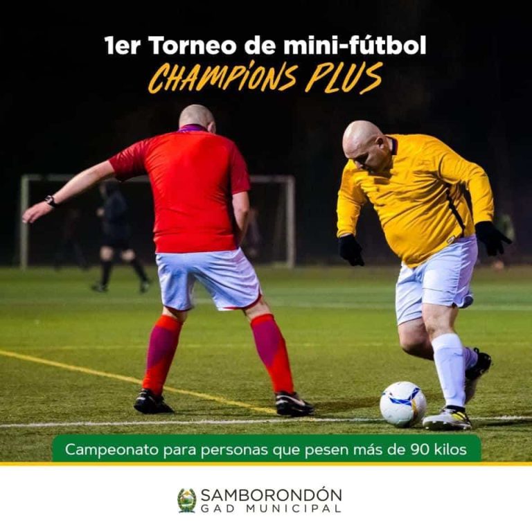 (FOTOS) SAMBORONDÓN INAUGURÓ LA “CHAMPIONS PLUS”: El torneo para jugadores con “kilitos” de más
