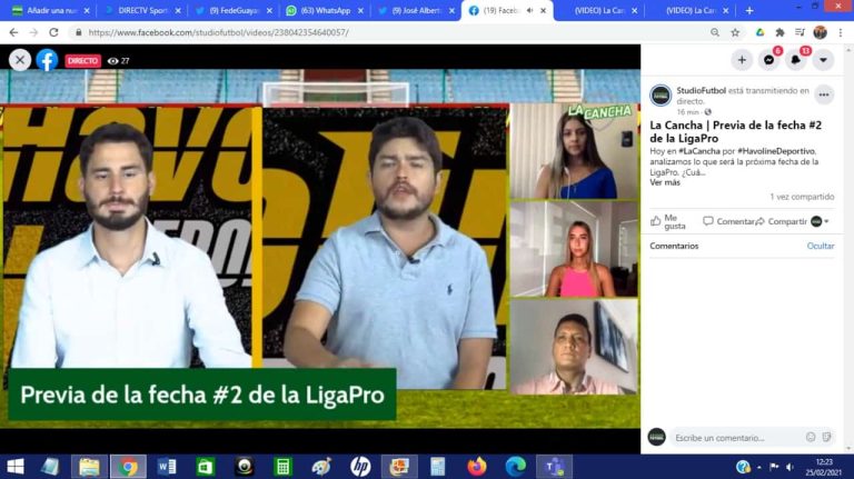 (VIDEO) La Cancha de StudioFútbol y Havoline Deportivo: Previa – Fecha 2 de la LigaPro