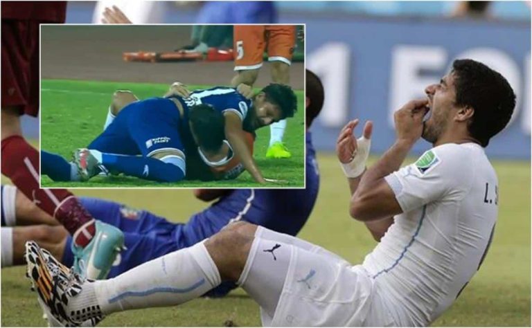 El mordisco ‘a la Suárez’ en la Liga india
