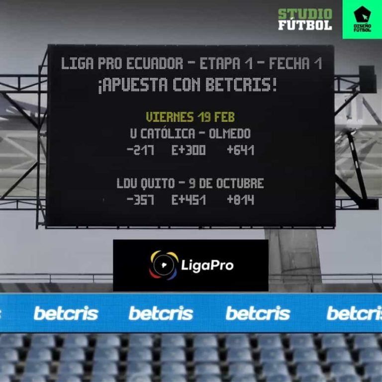 Esta es #LaJugadaBetcris y todos los pronósticos de la fecha 1 de LigaPro