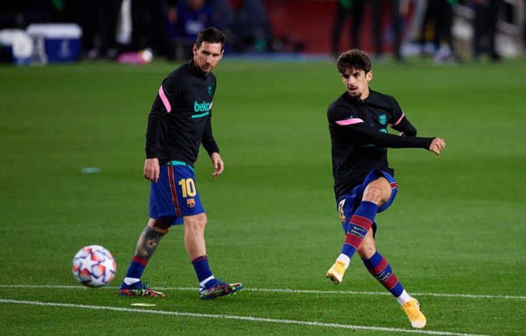 Messi-Trincao: un doble aviso al PSG