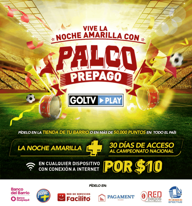 Podrás ver la Noche Amarilla 2021 gracias a “Palco Prepago”