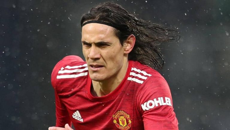 El United recupera a Cavani tras su lesión