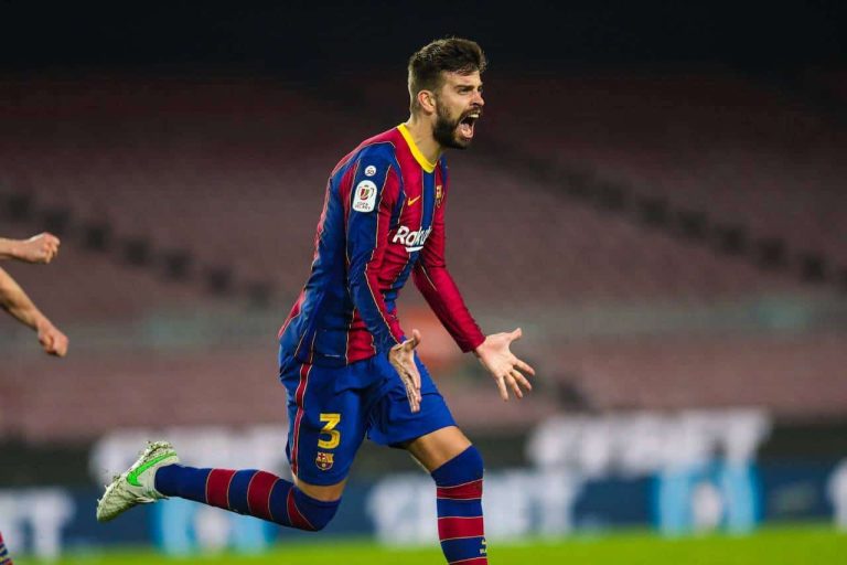 Piqué, baja en el Barça por lesión
