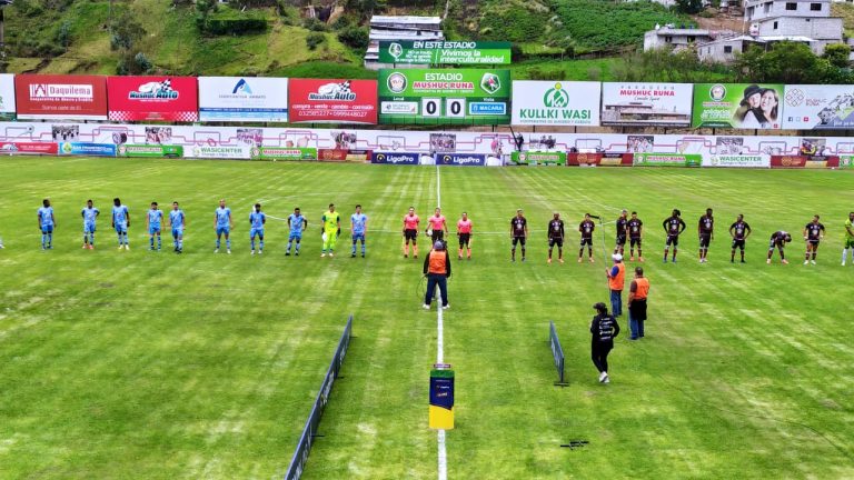 NI GOLES, NI EMOCIONES: Empate entre Mushuc Runa y Macará