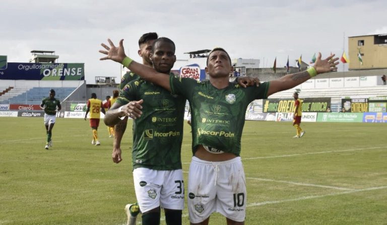 ¿Duda ante BSC?: Holger Matamoros no participó en el entrenamiento de Orense