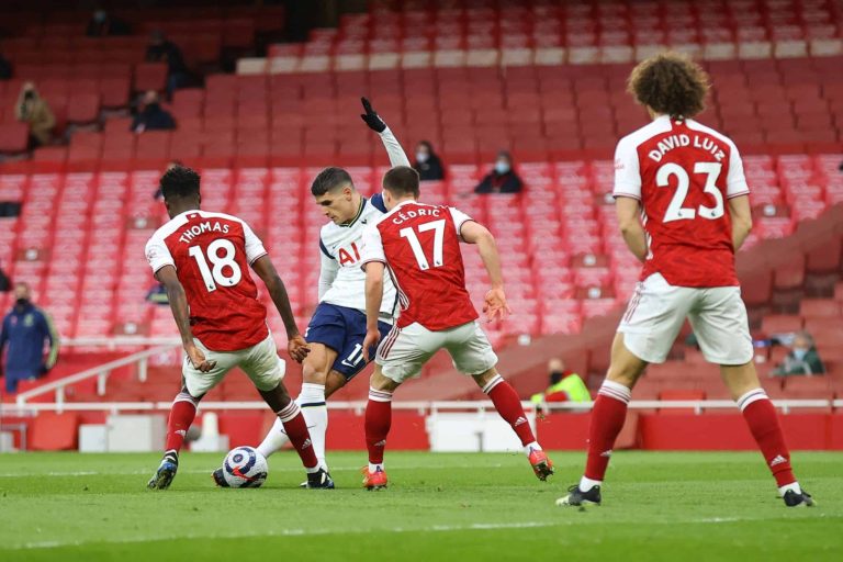(VIDEO) ¡Con túnel y rabona incluidos! Erik Lamela y un GOLAZO en la Premier