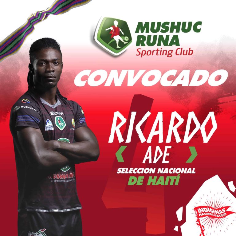 Ricardo Adé, convocado a la Selección de Haití