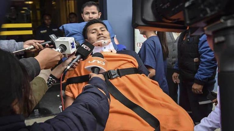 ¡INCREÍBLE! Sobrevivió a la tragedia de Chapecoense y ahora a una caída de un bus al abismo