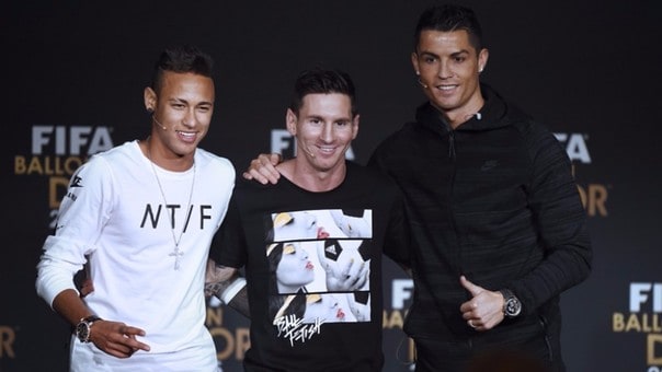 El sueño de Beckham: reunir a Messi, Cristiano y Neymar