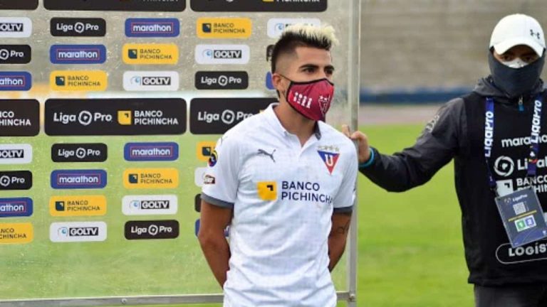 POR COVID-19: Adolfo Muñoz es baja en LDU