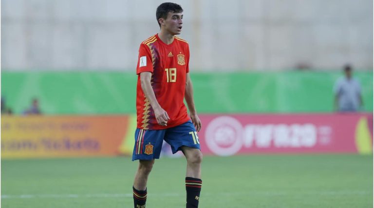 Pedri, por primera vez a la selección mayor de España