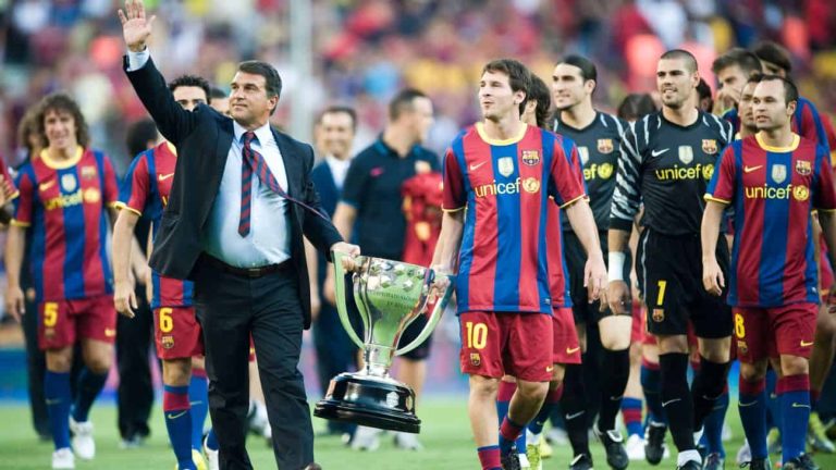 Laporta: “Messi ya me ha felicitado y creo que quiere quedarse”