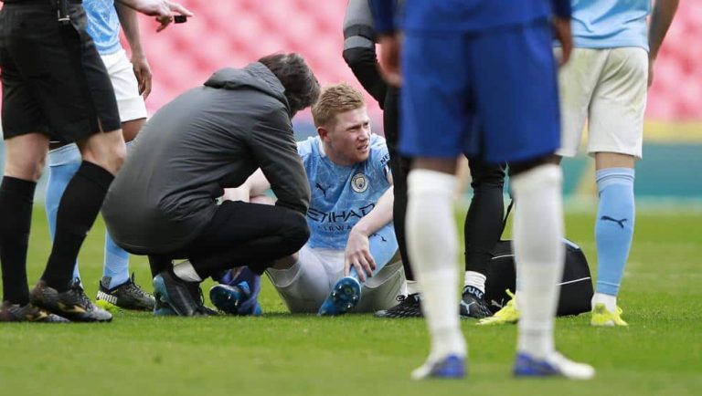 Manchester City confirma la lesión de De Bruyne