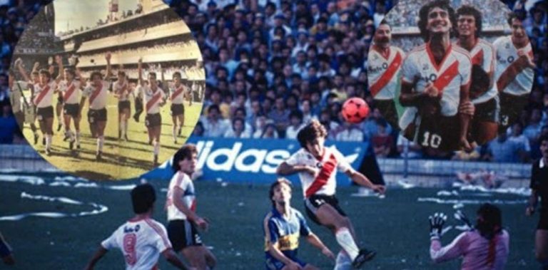 (VIDEO) 35 años de la pelota naranja y la vuelta de River en La Boca