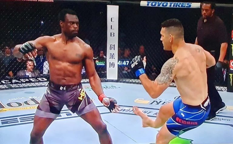 #NTF (VIDEO) ¡ESCALOFRIANTE! Weidman pegó una patada y sufrió una fractura