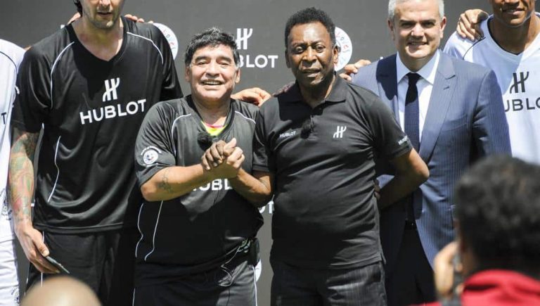 Pelé: “Siempre bromeaba con Maradona sobre quién era mejor”