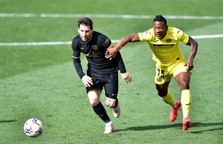 (VIDEO) Ante el Barça: Pervis Estupiñán sumó minutos en la derrota del Villarreal