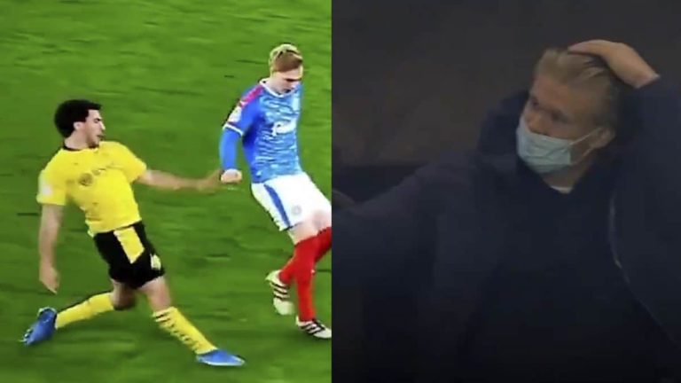 (VIDEO) Escalofriante lesión de Morey: Haaland, impactado al verlo