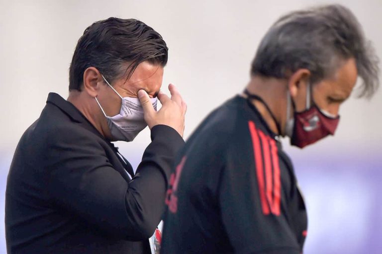 (VIDEO) Marcelo Gallardo, afectado por gases lacrimógenos en Barranquilla