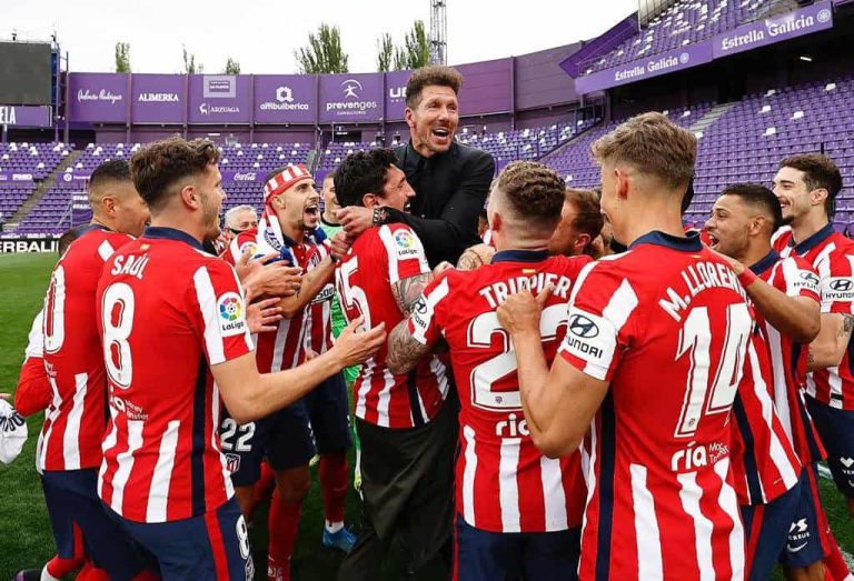 La cábala del Cholo Simeone para el título del Atlético Madrid