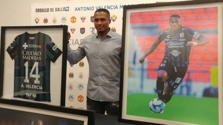 Antonio Valencia llegará esta misma semana a Ecuador