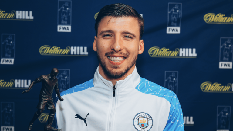 Rúben Dias, futbolista del año en Inglaterra