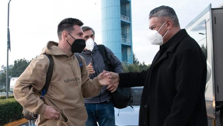 Messi ya está con su selección en una fortaleza anti-coronavirus
