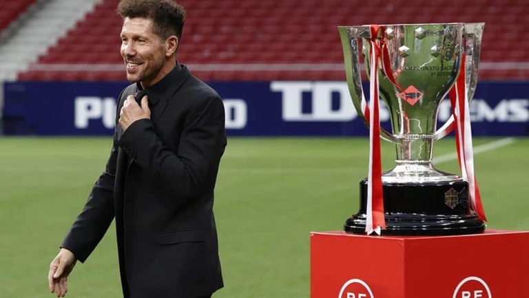 Simeone: “Habría sido injusto que el Atlético no ganase esta Liga”