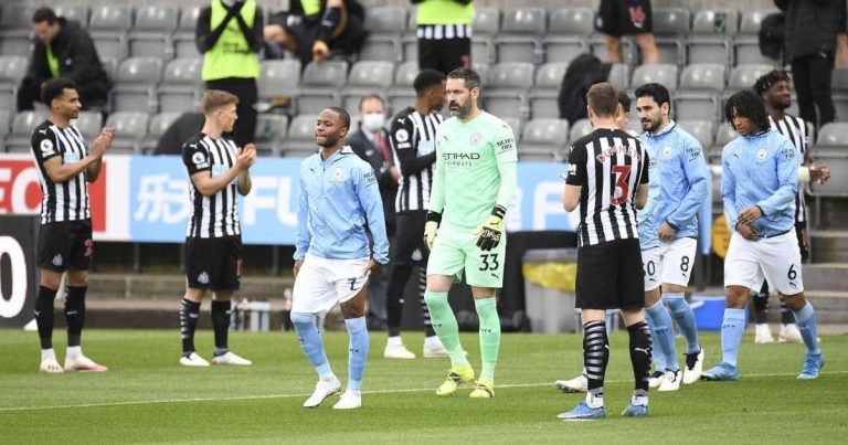 (VIDEO) LLUVIA INTENSA PERO DE GOLES: El City ganó y hace historia en el fútbol inglés