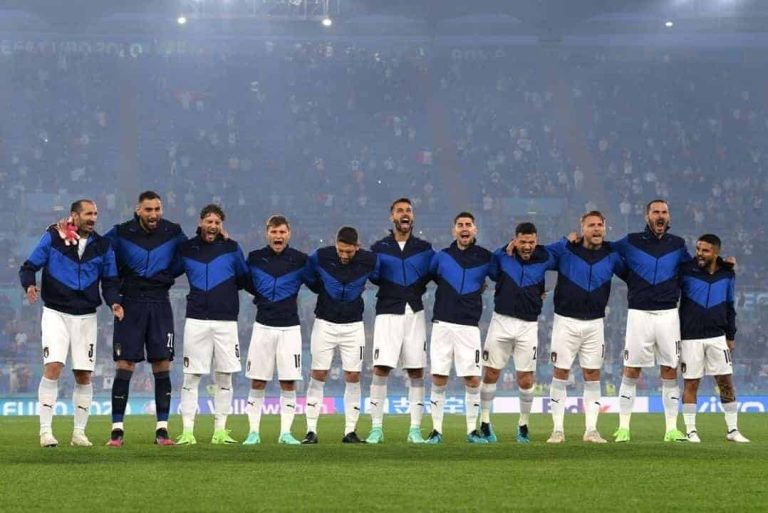 (VIDEO) ‘Azzurra’ a todo pulmón: ¡Impresionante el himno en la Euro 2020!